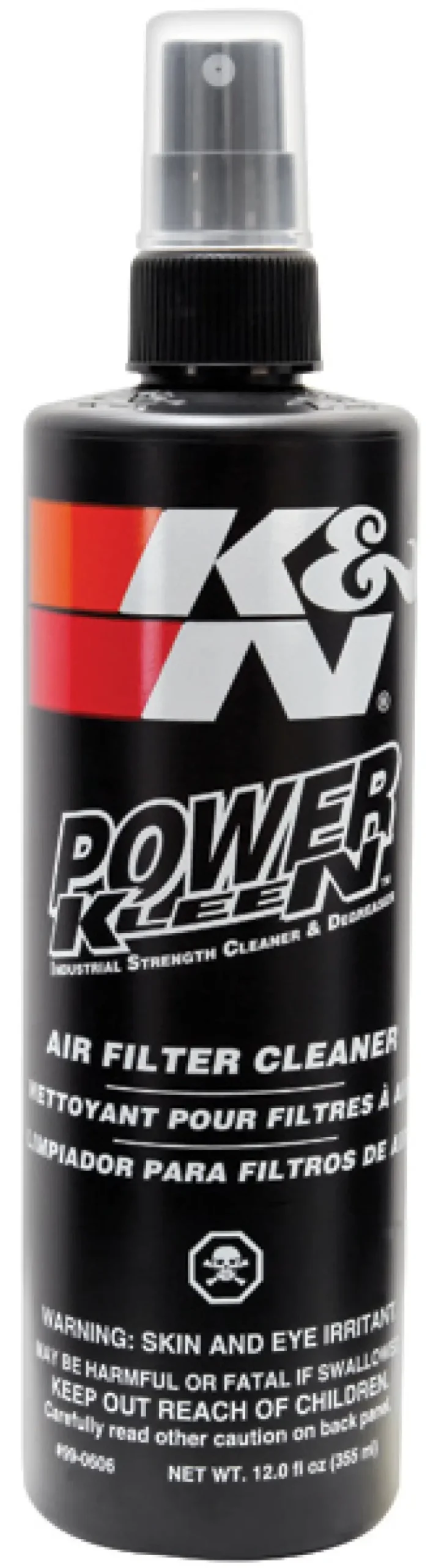 K&N Air Filter Cleaner 12Oz Pump Spray 2