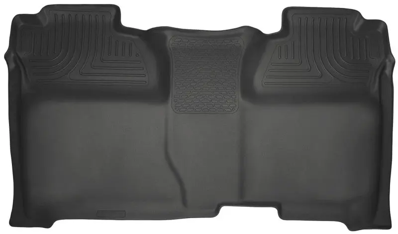 Husky Liners 14 Chevrolet Silverado 1500/Gmc Sierra 1500 Weatherbeater Black 2Nd Seat Floor Liners 2