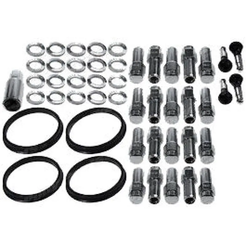 Race Star 14Mmx2.0 Lightning Truck Closed End Deluxe Lug Kit - 20 Pk 1
