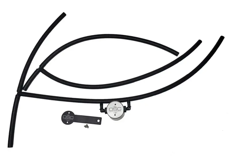 J&Amp;L 16-23 Nissan Titan 5.6L Passenger Side Oil Separator 3.0 - Clear Anodized 1