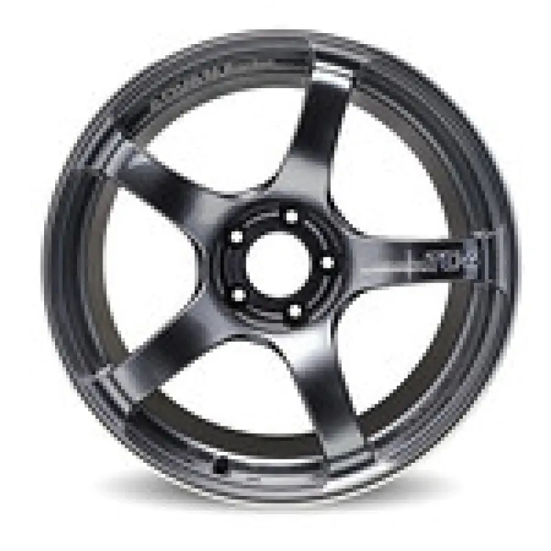 Advan Tc4 18X9.5 +35 5-114.3 Racing Gunmetallic And Ring Wheel 1