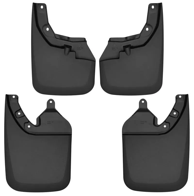 Husky Liners 2016-2017 Toyota Tacoma W/ Oe Fender Flares Front And Rear Mud Guards - Black 1
