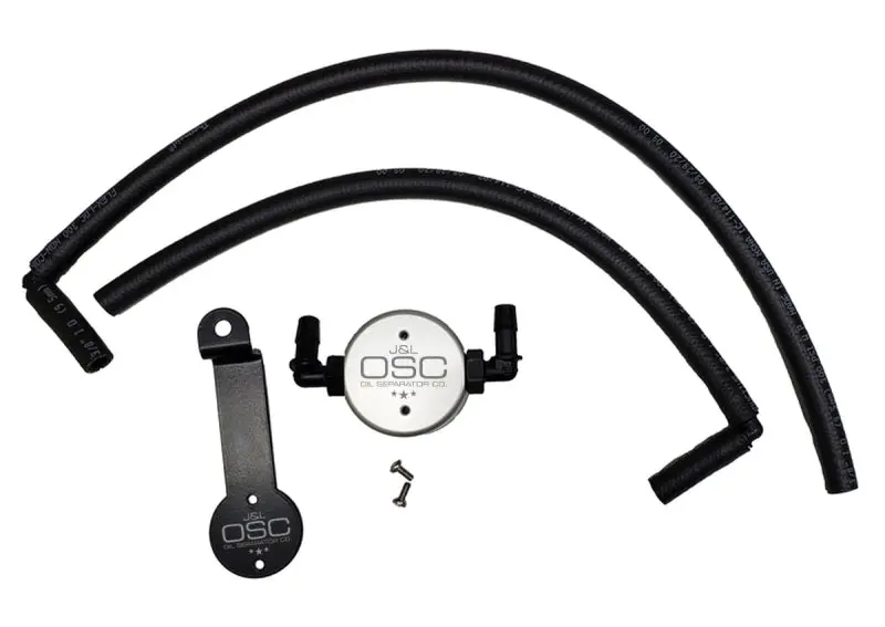 J&Amp;L 05-23 Toyota 4Runner 4.0L Driver Side Oil Separator 3.0 - Clear Anodized 1