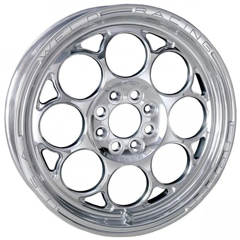 Weld Magnum Import 13X8 / 4X100mm Bp / 5In. Bs Black Wheel - Non-Beadlock 1