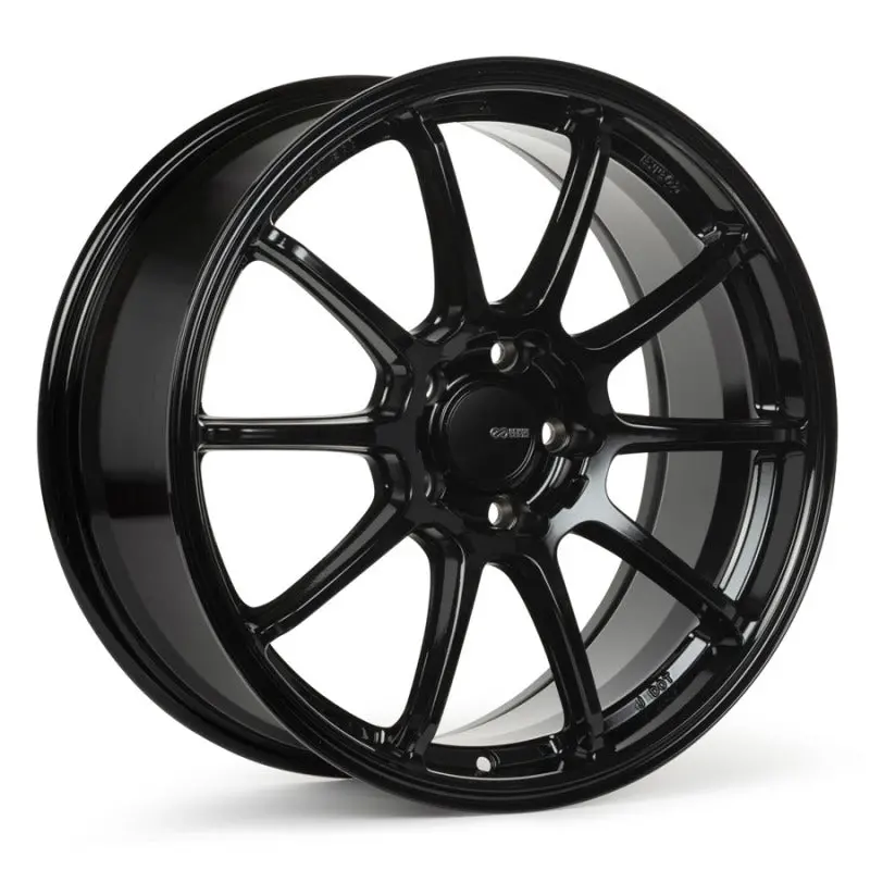 Enkei Triumph 18X8 5X114.3 45Mm Offset 72.6Mm Bore Gloss Black Wheel 1