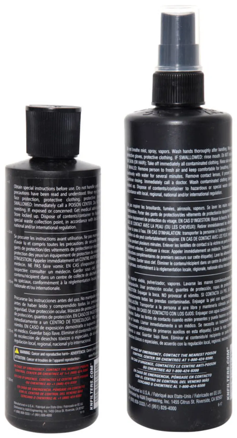 K&N Filter Cleaning Kit - Squeeze Black 2