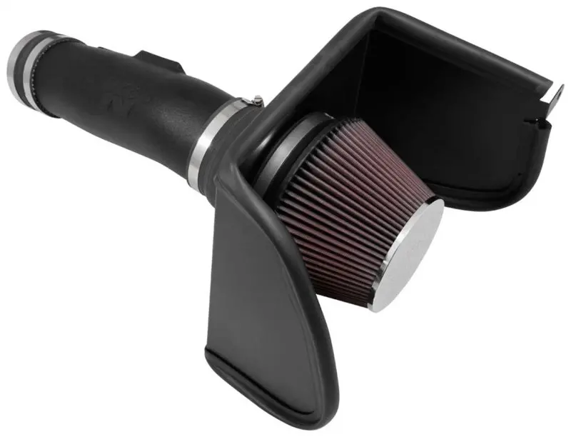 K&N 2017 Nissan Titan V8-5.6L F/I Aircharger Performance Intake 1