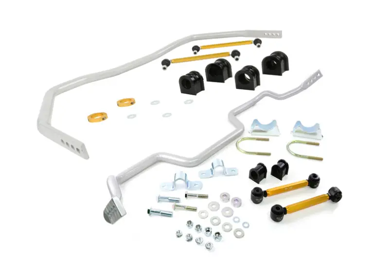 Whiteline 05-14 Ford Mustang (Incl. Gt) Front & Rear Sway Bar Kit 1