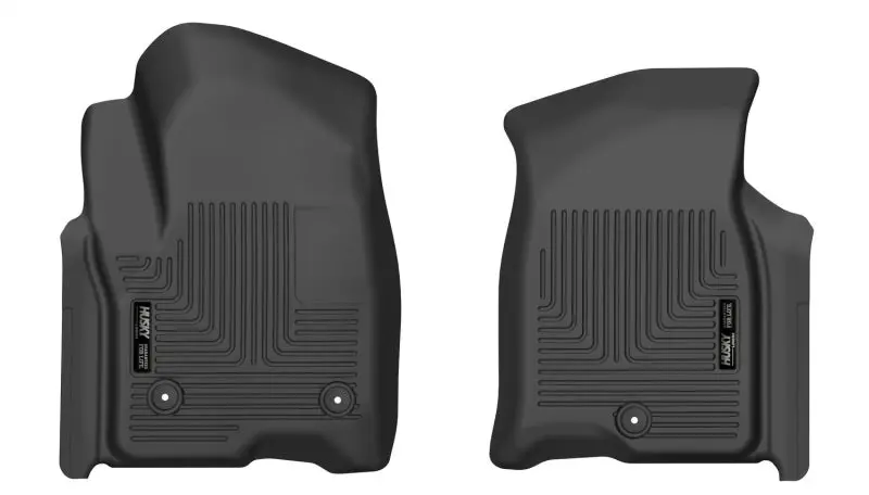 Husky Liners 2021 Chevrolet Tahoe X-Act Contour Black Front Seat Floor Liners 1