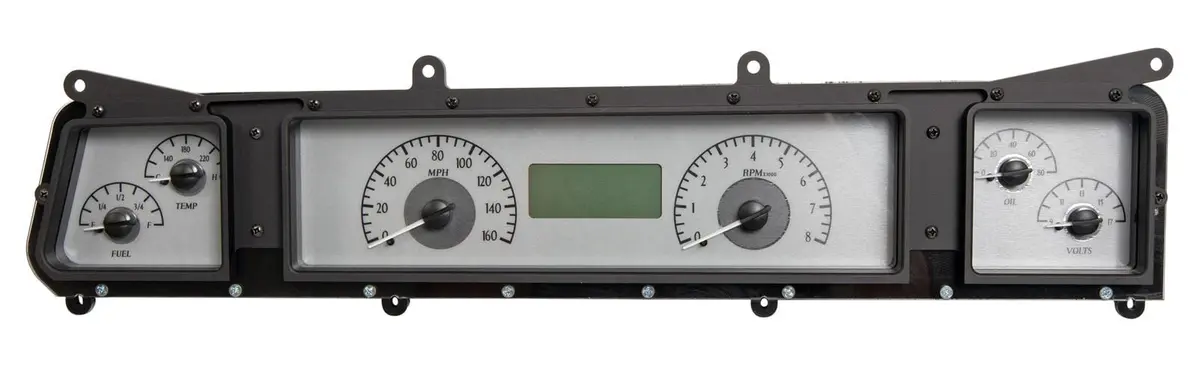 Dakota Digital Vhx-66C-Imp-S-W Gauge System – Direct-Fit Analog Dash With Speedometer & Tachometer 1