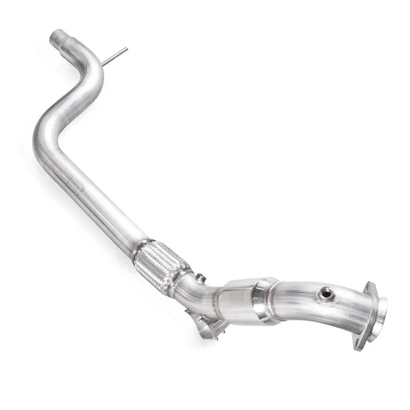 Stainless Works 2015-16 Mustang Downpipe 3In High-Flow Cats Factory Connection 2