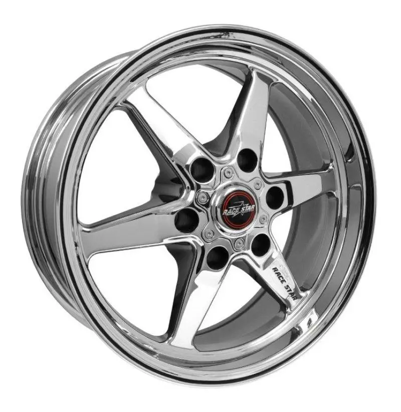 Race Star 93 Truck Star 17X7.00 6X5.50Bc 4.00Bs Direct Drill Chrome Wheel 1