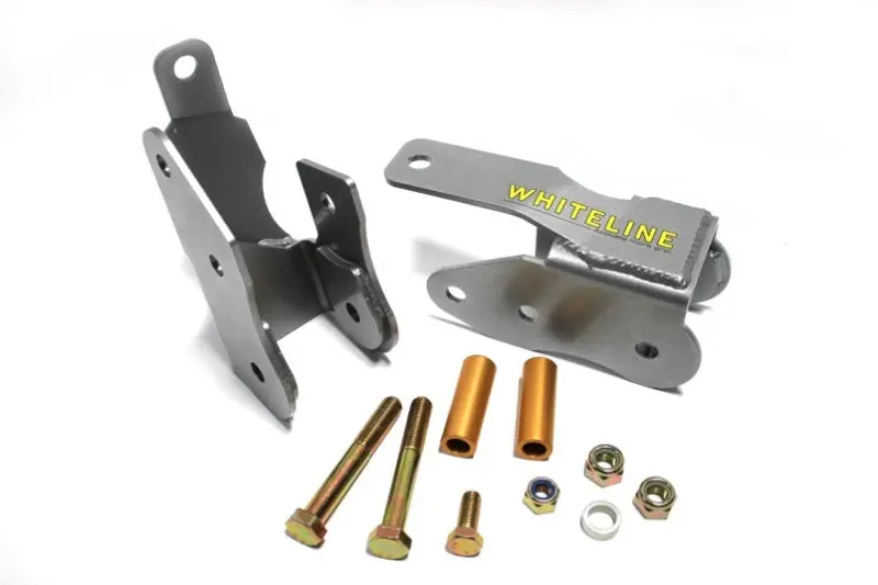 Whiteline 05+ Ford Mustang Coupe (Inc Gt & Shelby Gt500) Rear C/A - Complete Lwr Rear Mounting Brkt 1