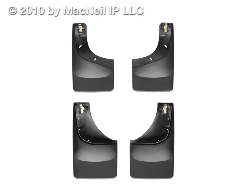 Weathertech 04-08 Ford F-150 No Drill Mudflaps - Black 2