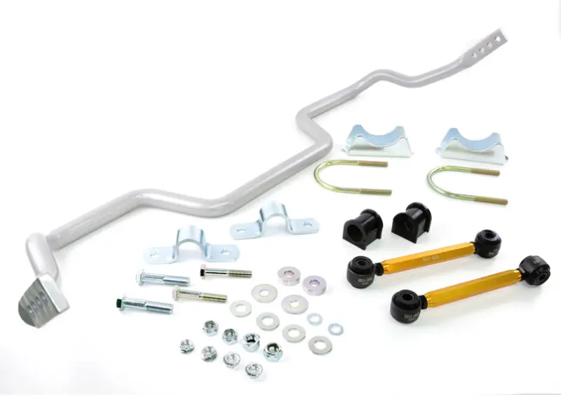 Whiteline 05+ Ford Mustang Coupe 8 Cyl (Inc Shelby Gt / Gt500) Rear 27Mm Heavy Duty Adj Swaybar 1