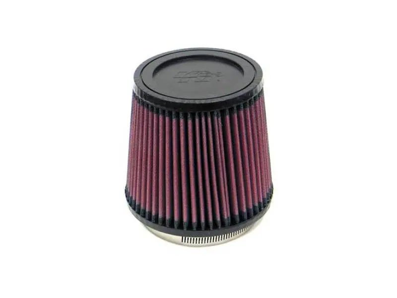 K&N Filter Universal Rubber Filter 3.75In Flange Id / 5.375In Base Od / 4.375In Top Od / 5In Height 1