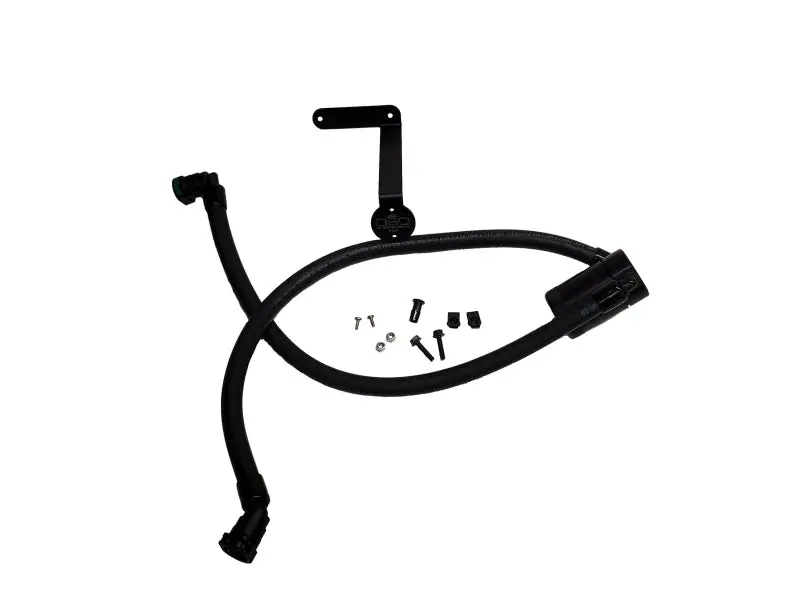 J&Amp;L 2011-2023 Ford F-150 2.7L/3.5L/5.0L Passenger Side Oil Separator 3.0 - Black Anodized 1