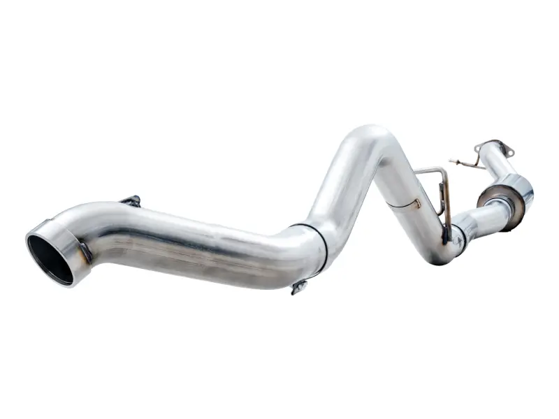 Awe Tuning 2021+ Ford Bronco 0Fg Exhaust (No Tips) W/ Bash Guard 1