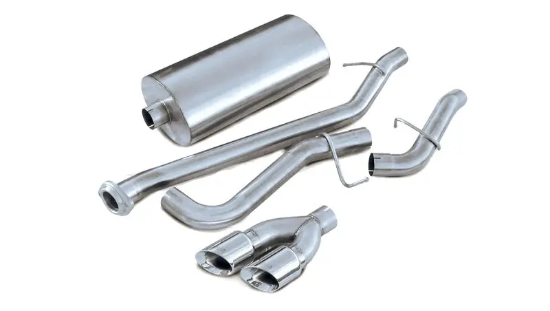 Corsa 02-06 Chevrolet Tahoe 5.3L V8 Polished Sport Cat-Back Exhaust 2