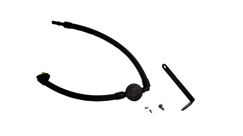 J&L 2021.5-2022 Ford Bronco 2.3L Ecoboost Oil Separator 3.0 Passenger Side - Black Anodized 1