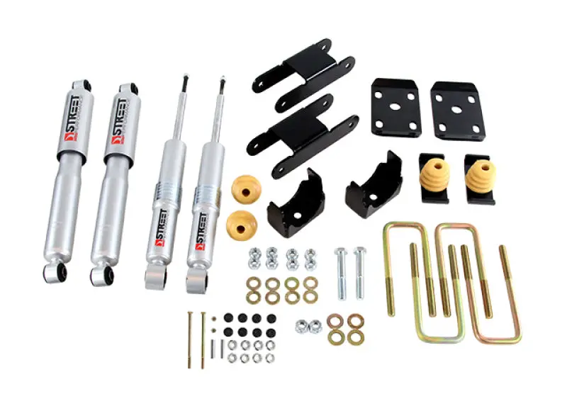 Belltech Lowering Kit 18-20 Chevy Colorado/Canyon All Cab/Sb -0-3In F / -4In R W/ Street Perf Shocks 1