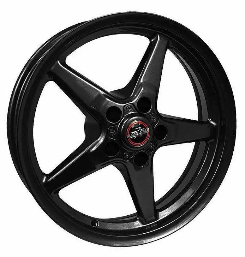Race Star 92 Drag Star Bracket Racer 17X4.5 5X115bc 1.75Bs Gloss Black Wheel 1