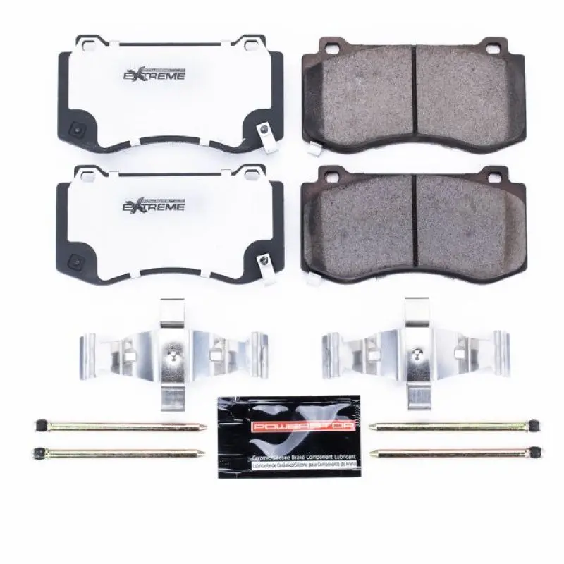 Power Stop 05-10 Chrysler 300 Front Z26 Extreme Street Brake Pads W/Hardware 1