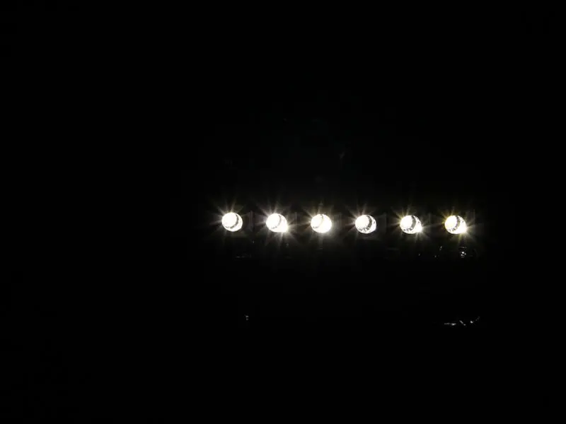 Anzo 2000-2004 Ford Excursion Crystal Headlights Black W/ Led 1Pc 2