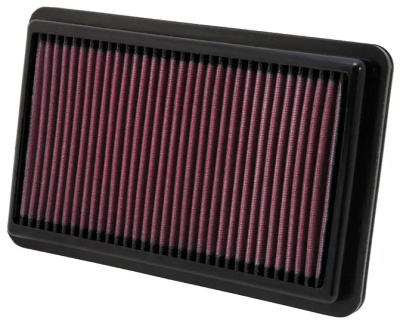 K&N Replacement Air Filter 10.188In O/S Length X 6.375In O/S Width X 1.063In H For 12 Honda Civic Si 1