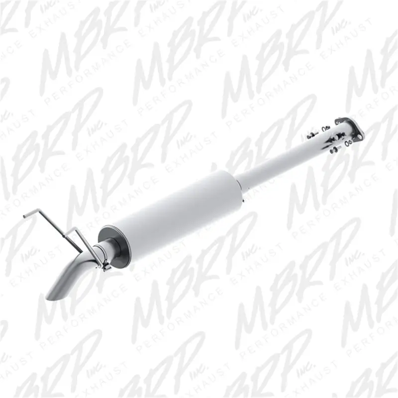 Mbrp 01-05 Toyota Tacoma 2.4/2.7/3.4L 2.5In Cat Back Turn Down Style T409 Exhaust System 2