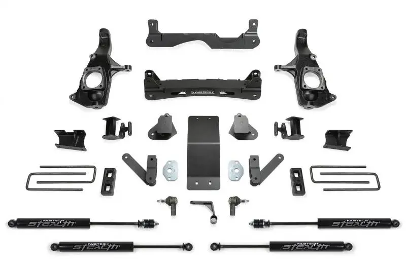 Fabtech 11-19 Gm 2500Hd 2Wd/4Wd 4In Basic System W/Rear Stealth Shocks 1