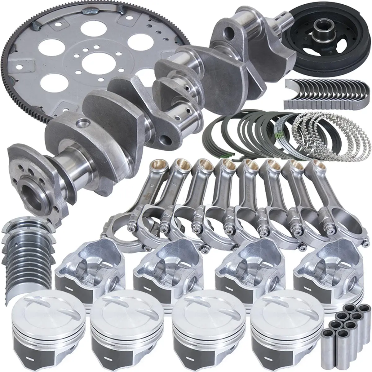 Eagle Street Performance Rotating Assembly – Silv-O-Lite Claimer Pistons, Balanced & Blueprinted 1