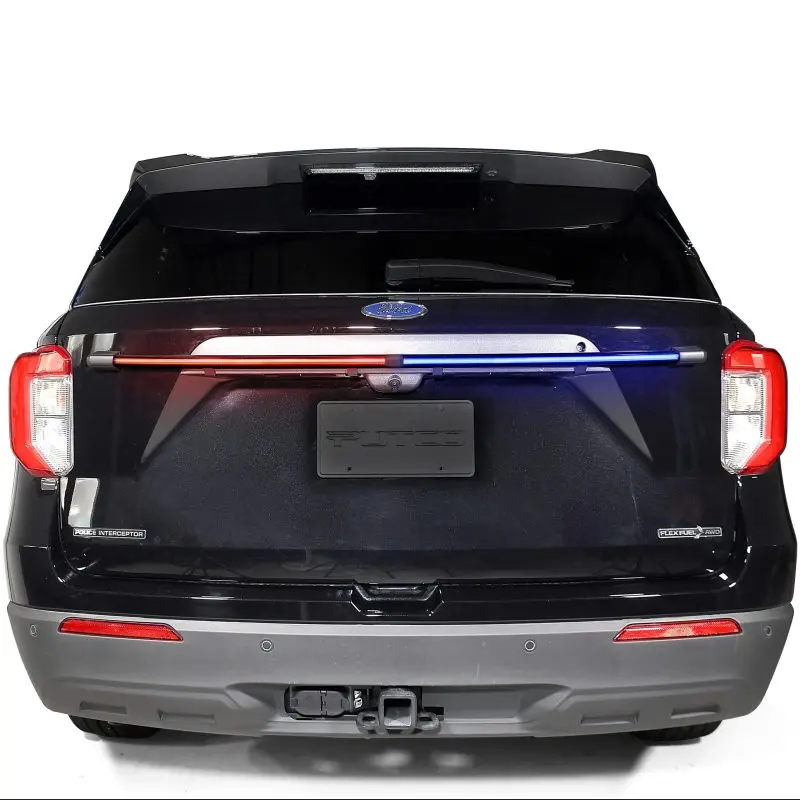 Putco 36In Red / Blue W/ 64 Strobe Patterns & White Over-Ride Light Bars E-Blades 1