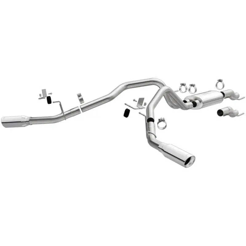 Magnaflow 15-21 Ford F-150 Street Series Cat-Back Performance Exhaust System- Dual Polished Tips 1