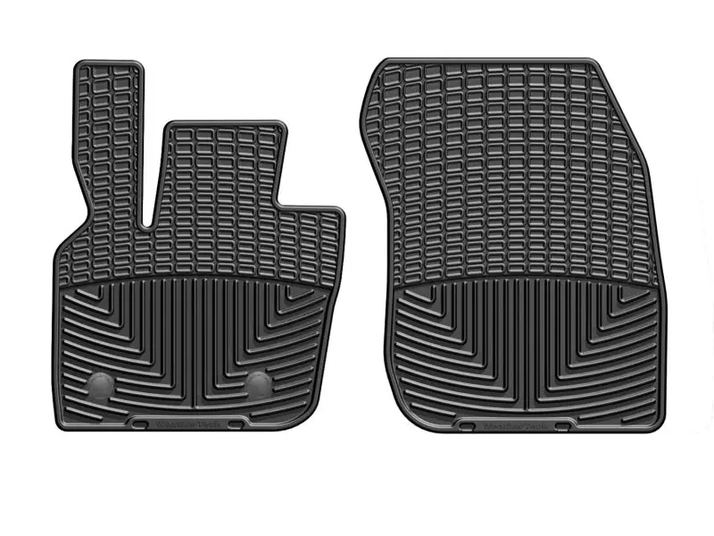 Weathertech 2017+ Ford Fusion Front Rubber Mats - Black 1