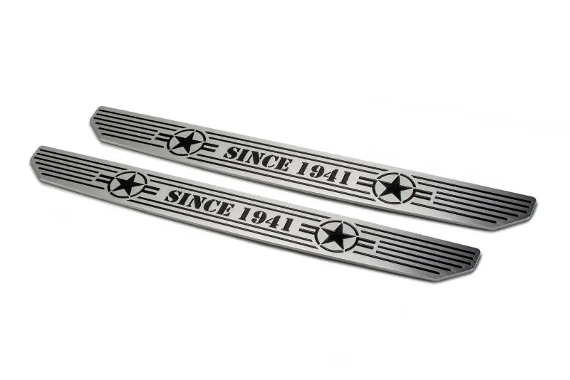 Dv8 Offroad 2018-2023 Jeep Jl 2020-23 Jt Front Sill Plates 1