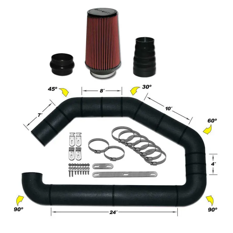 Airaid U-Build-It - Universal 4In Master Kit I W/700-470 (9In) Filter 1