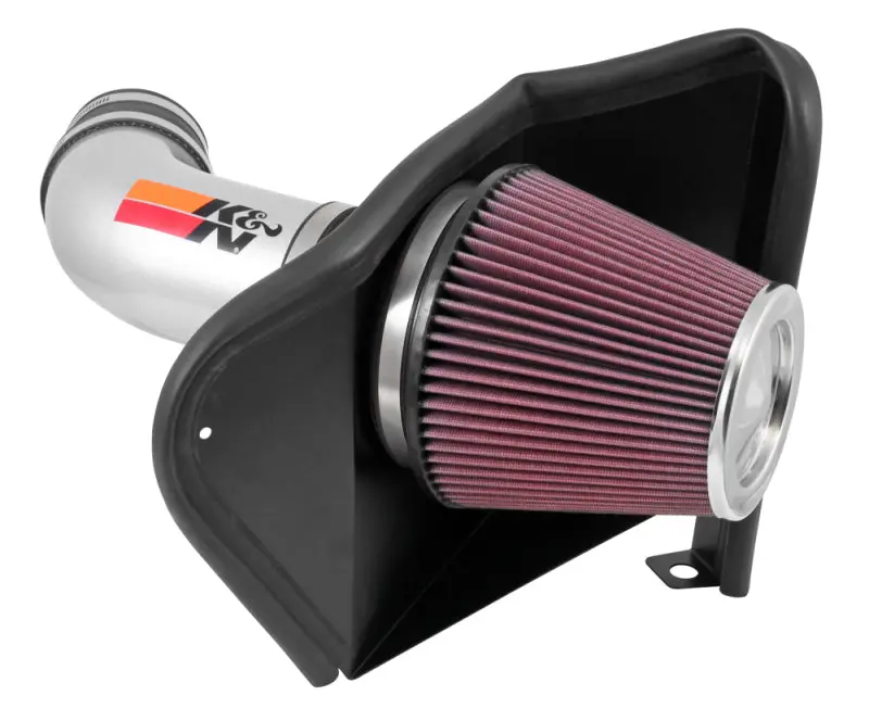 K&N 12-15 Jeep Grand Cherokee Srt 8 6.4L V8 High Flow Performance Intake Kit 2