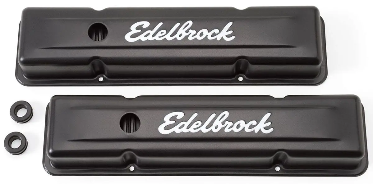Signature Series Black Powder-Coated Valve Covers – Direct-Fit Engine Dress-Up Part 1