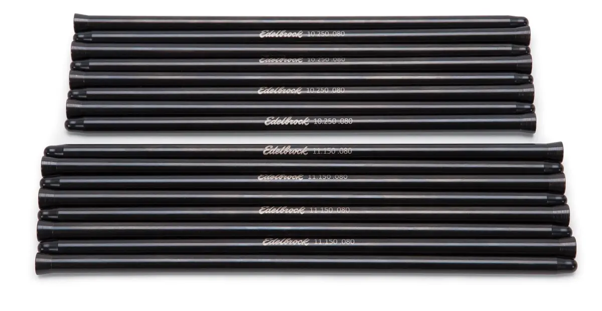 Edelbrock 9619 Chromoly Pushrods For High-Lift Applications 1