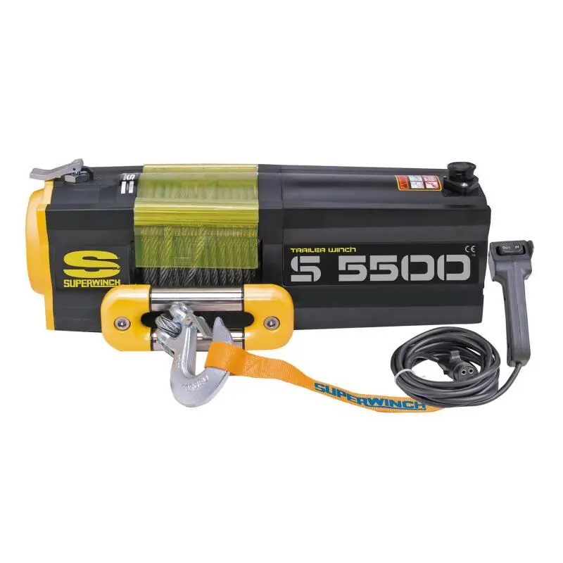 Superwinch 5500 Lbs 12V Dc 7/32In X 60Ft Steel Rope S5500 Winch 2