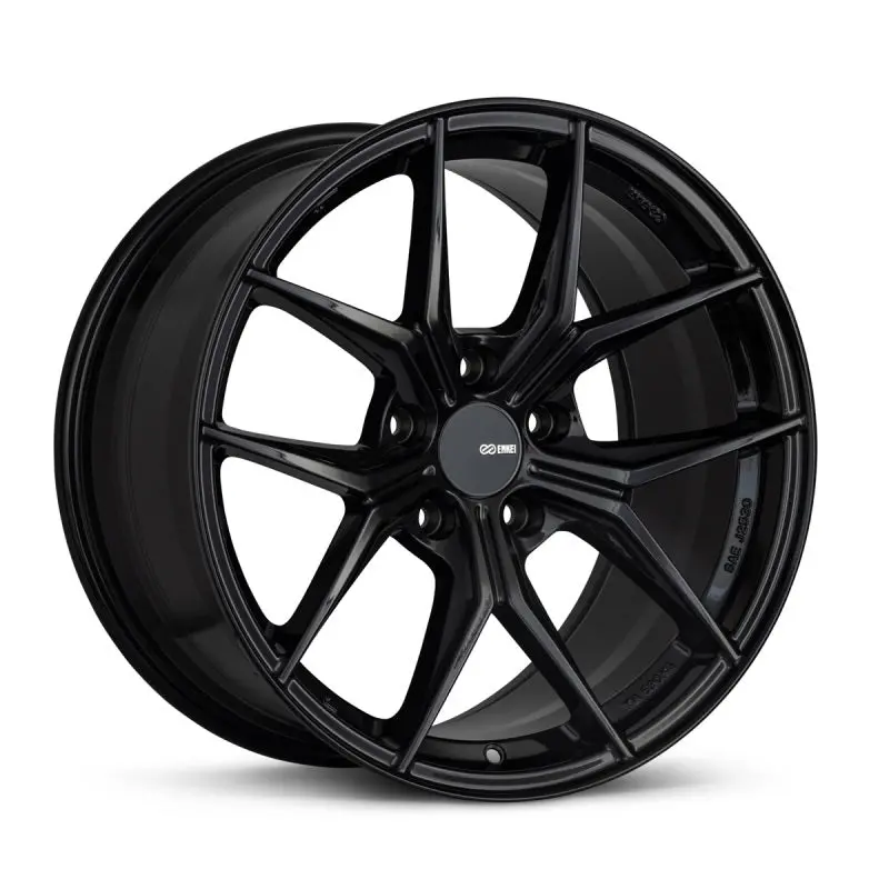 Enkei Tsr-X 18X9.5 38Mm Offset 5X114.3 Bp Gloss Black Wheel 1