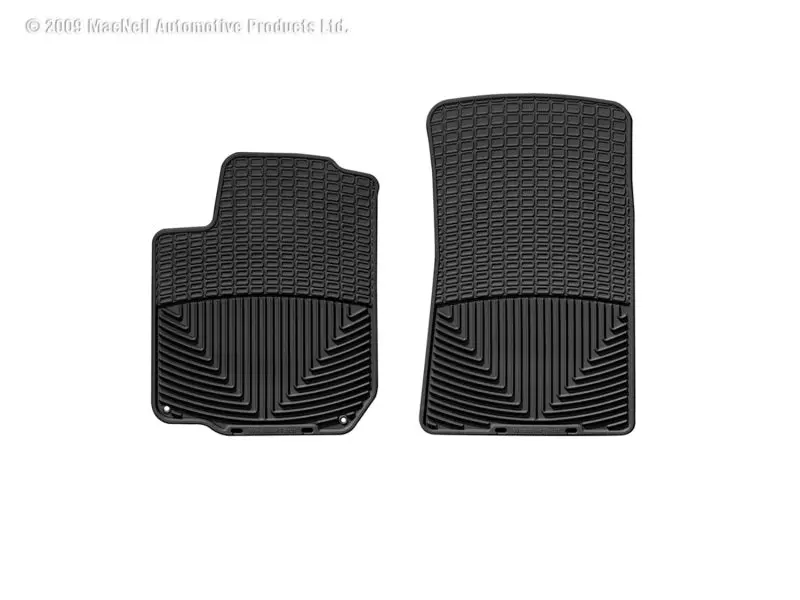 Weathertech 04 Volkswagen R32 Front Rubber Mats - Black 1