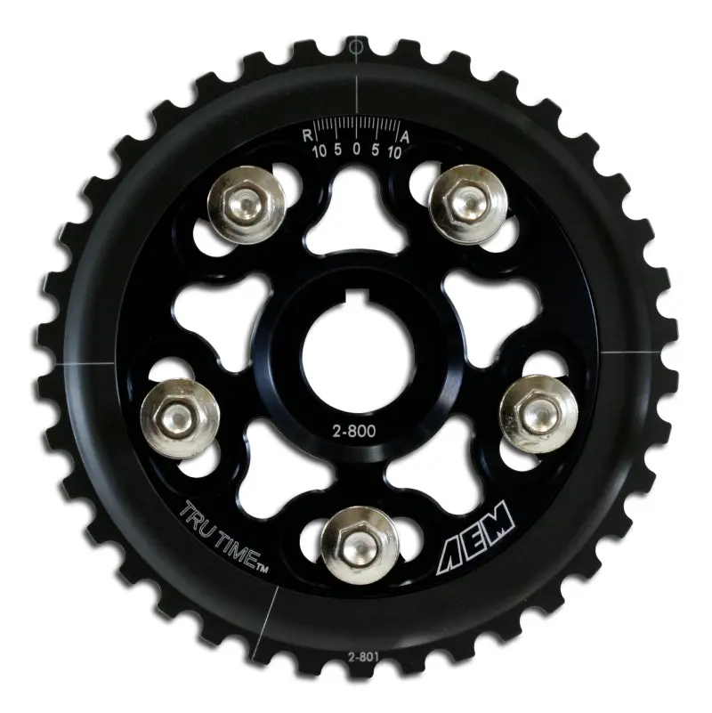 Aem 88-95 Honda Civic/ 93-95 Del Sol S & Si Black Tru-Time Cam Gear 1