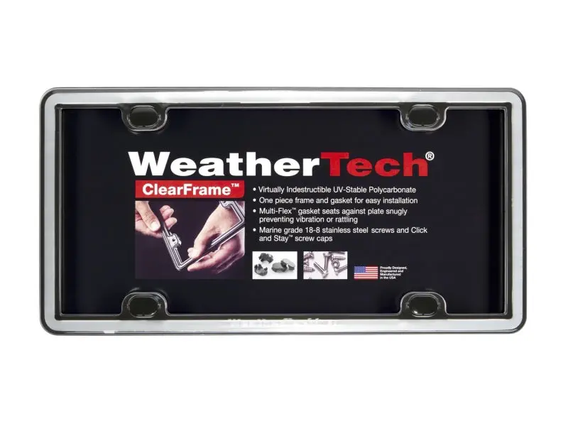 Weathertech Clearframe Kit - Chrome 2