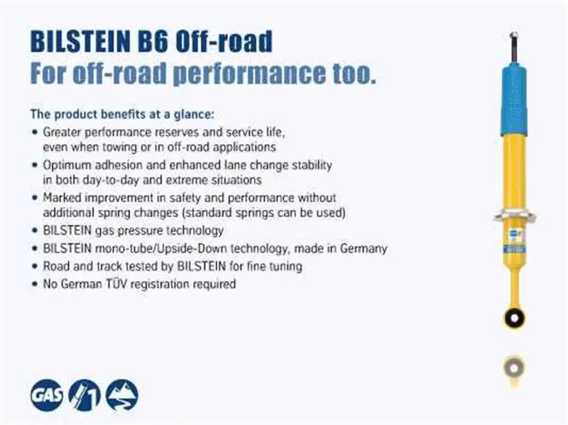 Bilstein 4600 Series 13-14 Dodge Ram 3500 Front 46Mm Monotube Shock Absorber 2