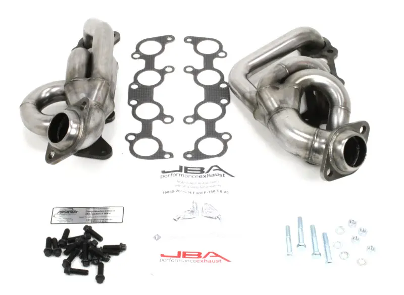 Jba 11-14 Ford F-150 5.0L Coyote 1-5/8In Primary Raw 409Ss Cat4ward Header 2