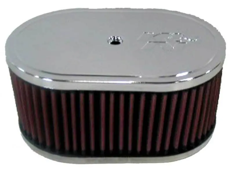 K&N Custom Oval Race Filter L=7Inch W=4Inch H=3.25Inch 1