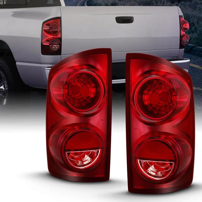 Anzo 2007-2009 Dodge Ram 1500 Tail Light Red Lens (Oe) 1