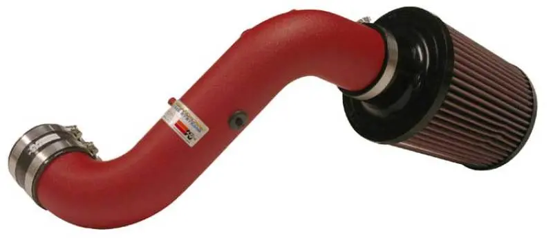 K&N 00-04 Honda Civic Si/Type R Wrinkle Red Typhoon Short Ram Intake 2